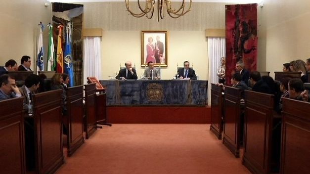 Pleno de la Diputación de Huelva.